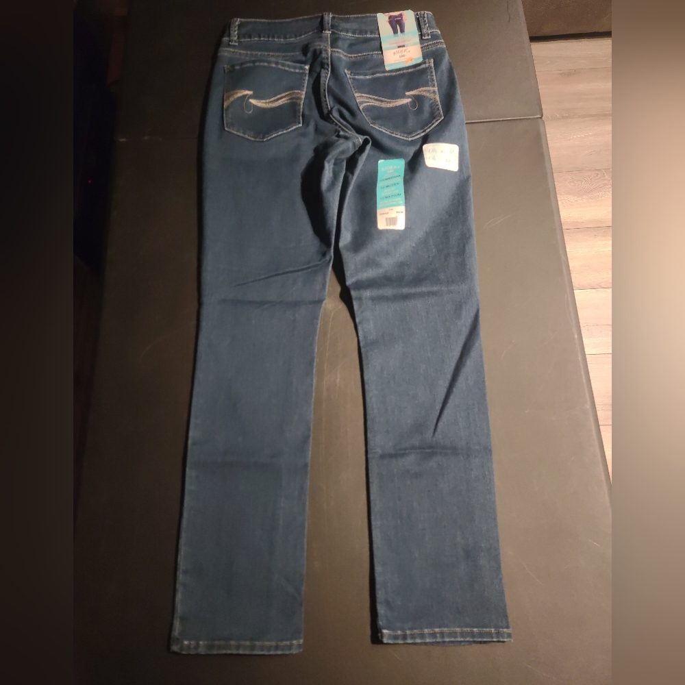 NWT - Riders by Lee Skinny Jeans - Size 10 - Dark Wash Indigo - Picture 2 of 7